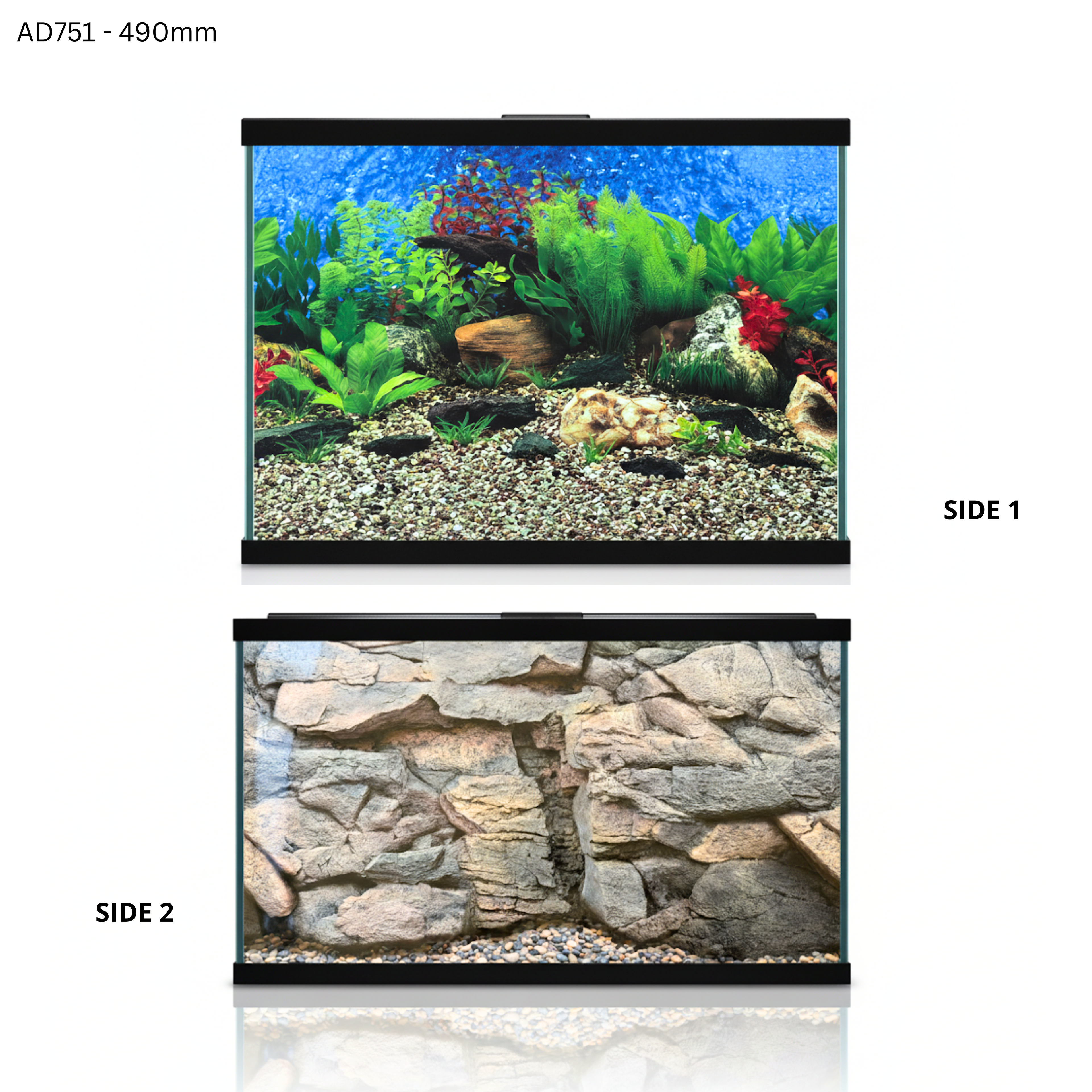 Aquatees Aquarium Background Posters - PLANT Series
