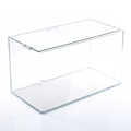 Aquatees Super Clear Rimless Glass Fish Tank | 39L