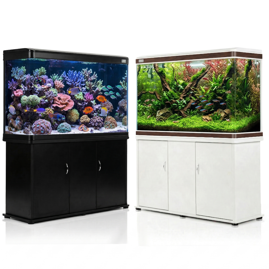 Aquatees D1200 | 120cm Luxury Aquarium & Integrated Storage Cabinet
