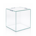 Aquatees Super Clear Rimless Tall Square Fish Tank | 18L
