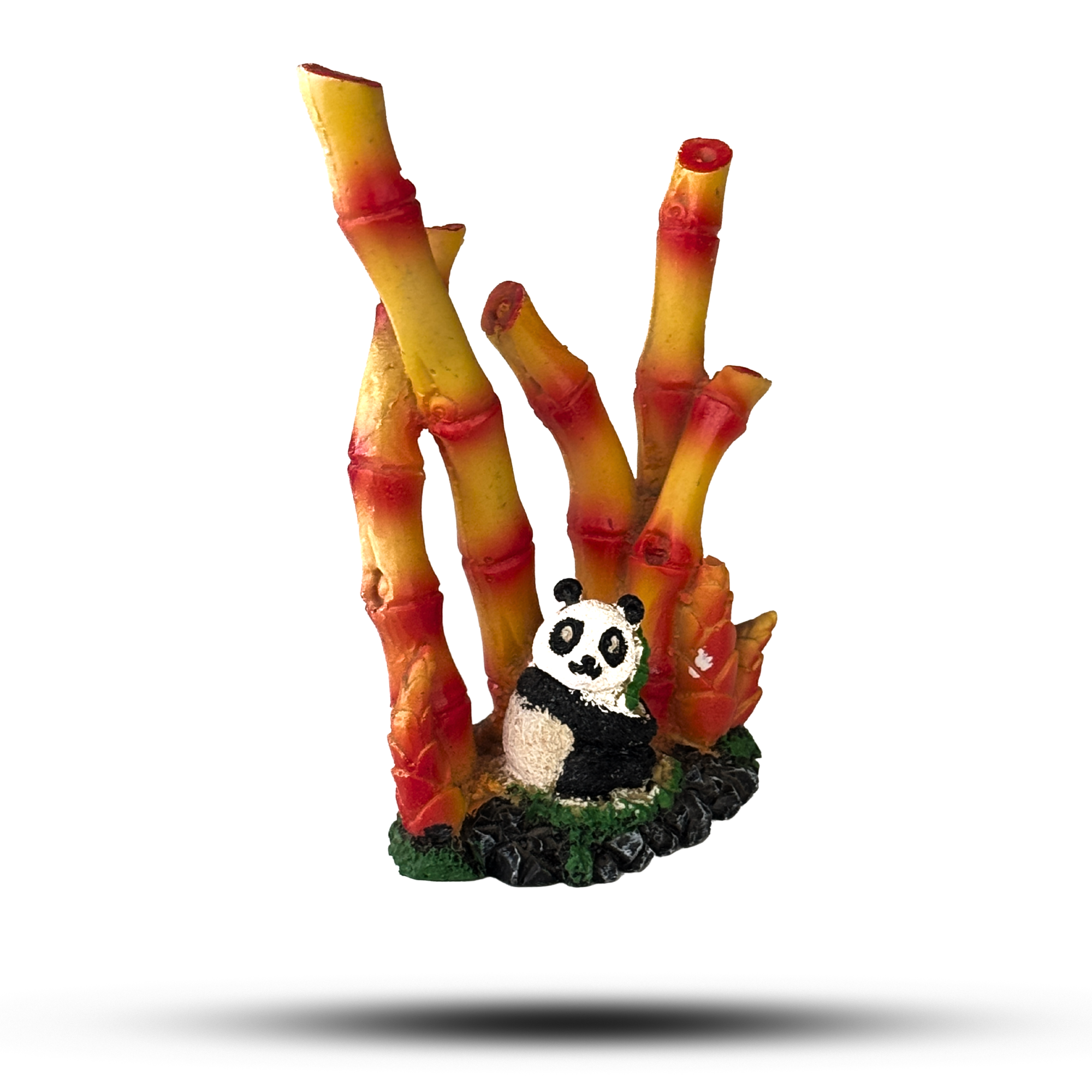 Aquatees Baby Panda Resin Aquarium Ornament