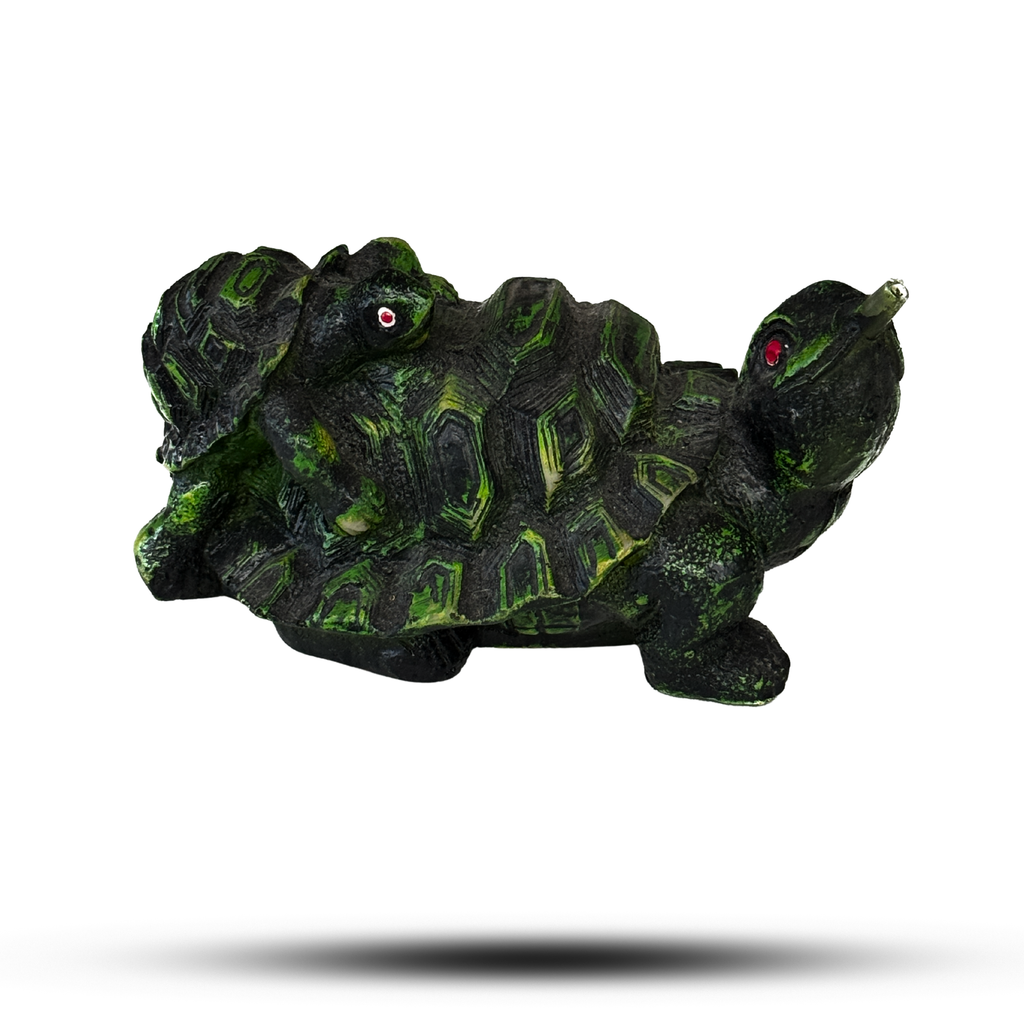 Aquatees Turtle Family Resin Aquarium Ornament