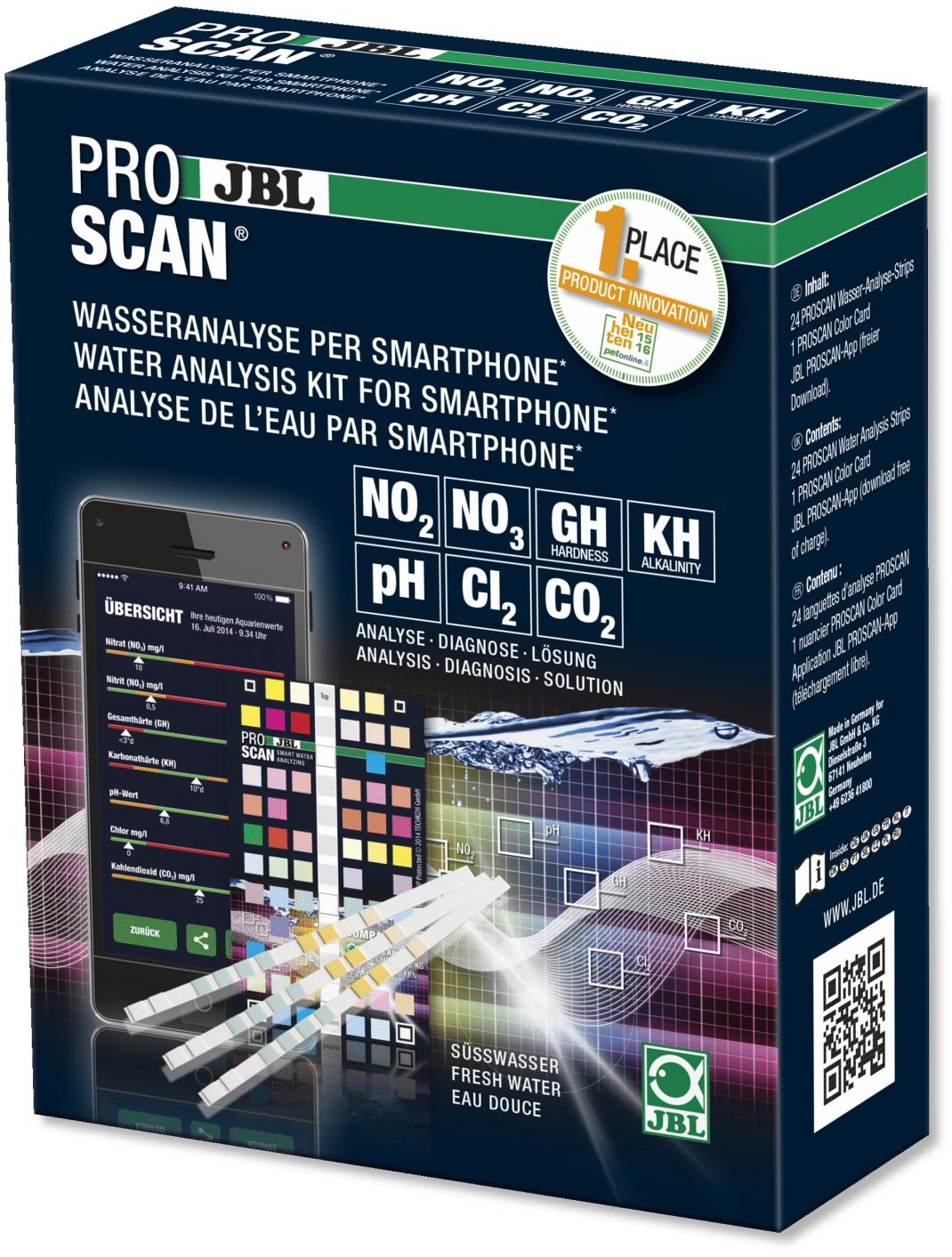 JBL ProScan(App-intergrated test strips)