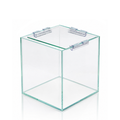 Aquatees Super Clear Rimless Square Fish Tank | 8L