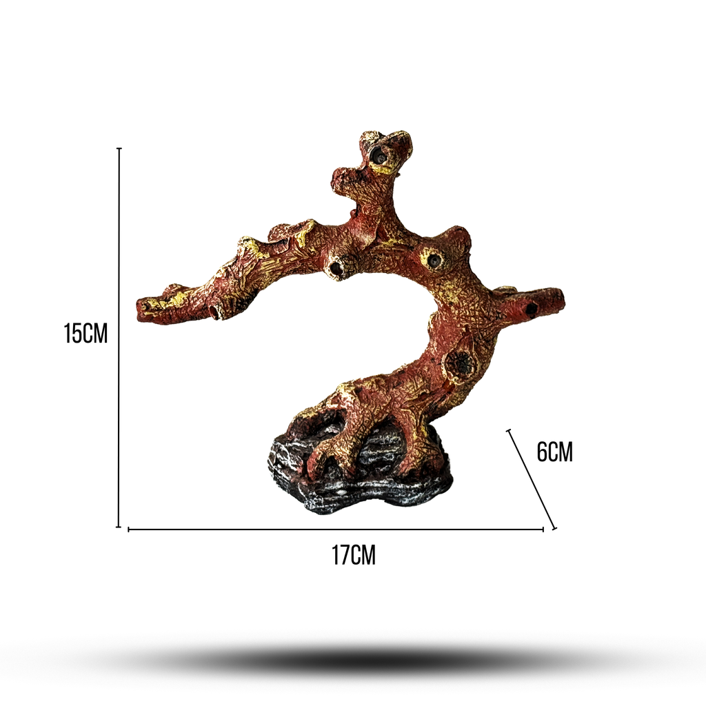 Aquatees Bonsai Resin Aquarium Ornament