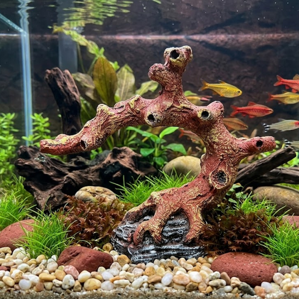 Aquatees Bonsai Resin Aquarium Ornament