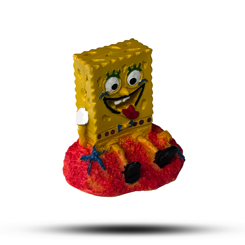 Aquatees Spongebob Resin Aquarium Ornament