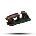 Aquatees Broken Bridge Resin Aquarium Ornament