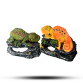 Aquatees Iguana Resin Aquarium Ornament