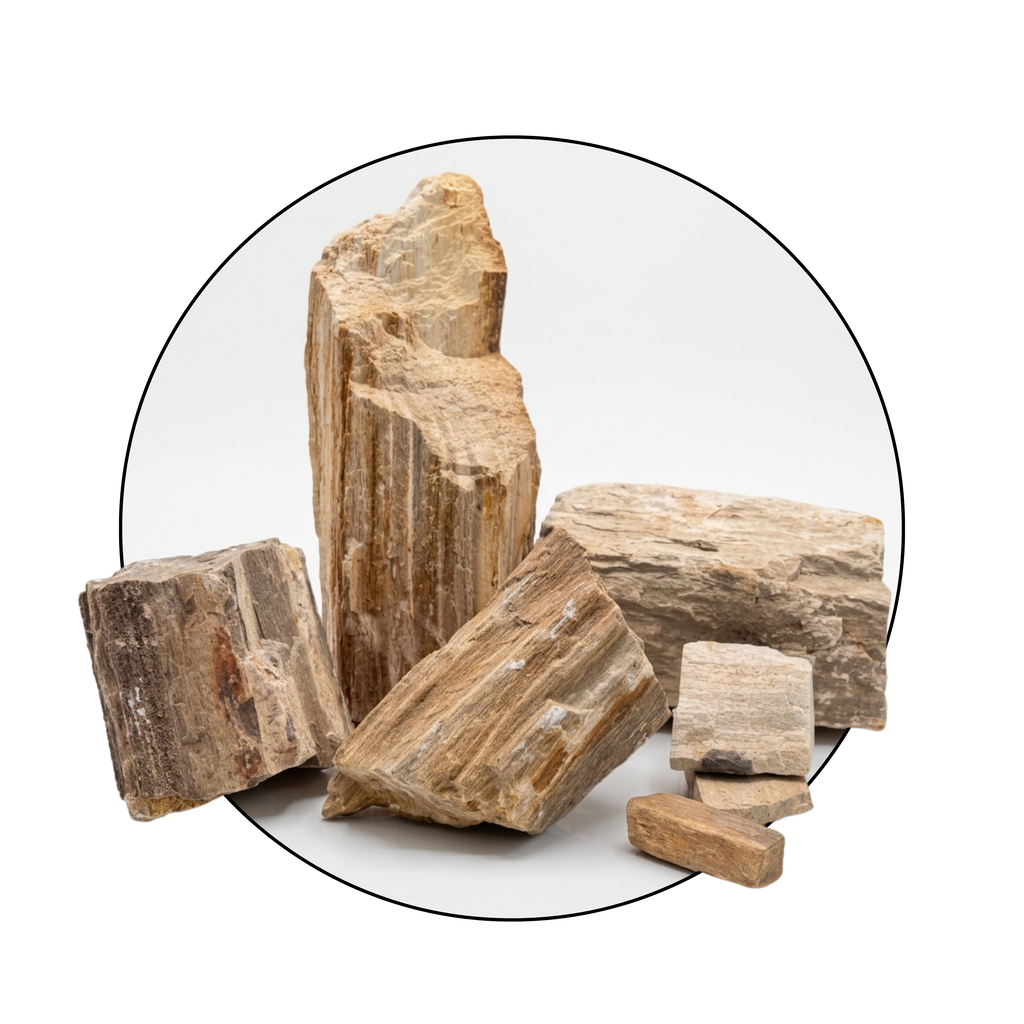 Fossilized Wood Rock | 2.5KG