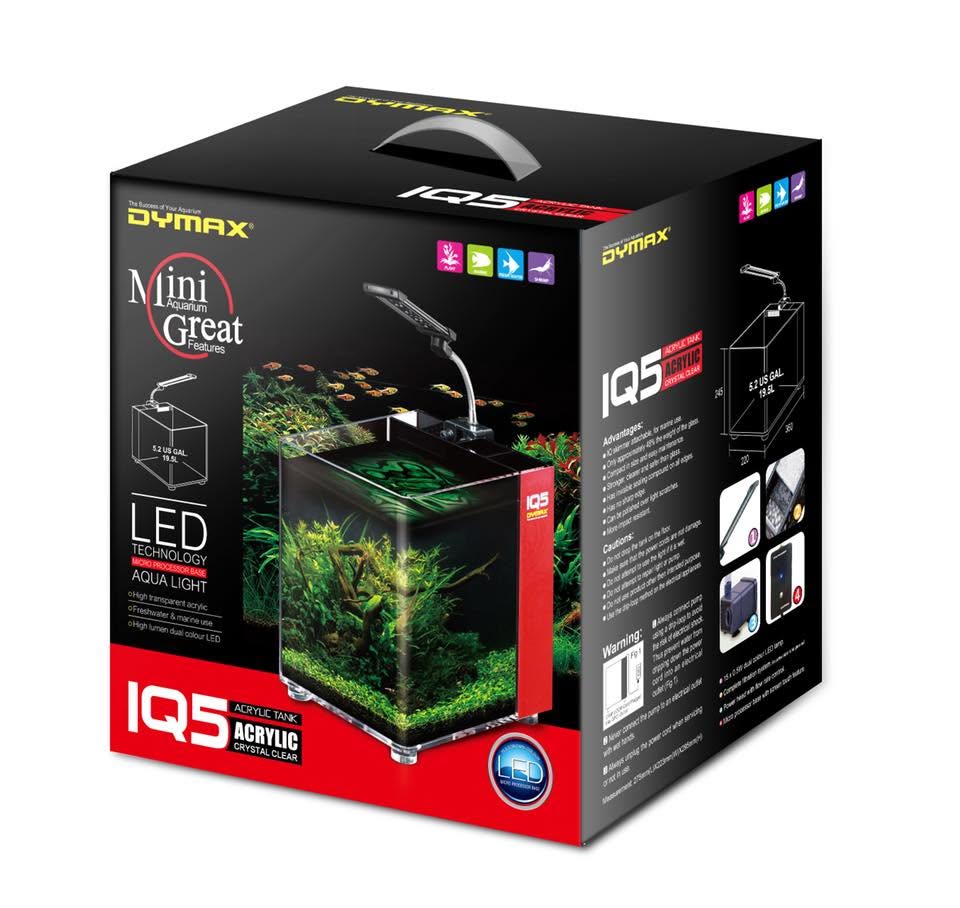 Dymax IQ5 Acrylic Aquariums
