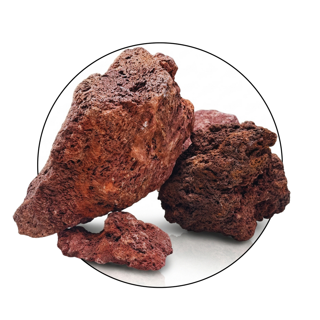 Red Lava Rocks | 2.5KG