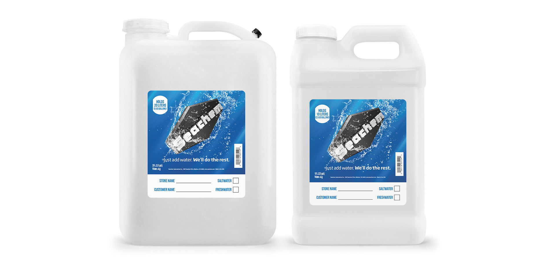 Seachem Just Add Water Jug 20L (5.3 gallons)