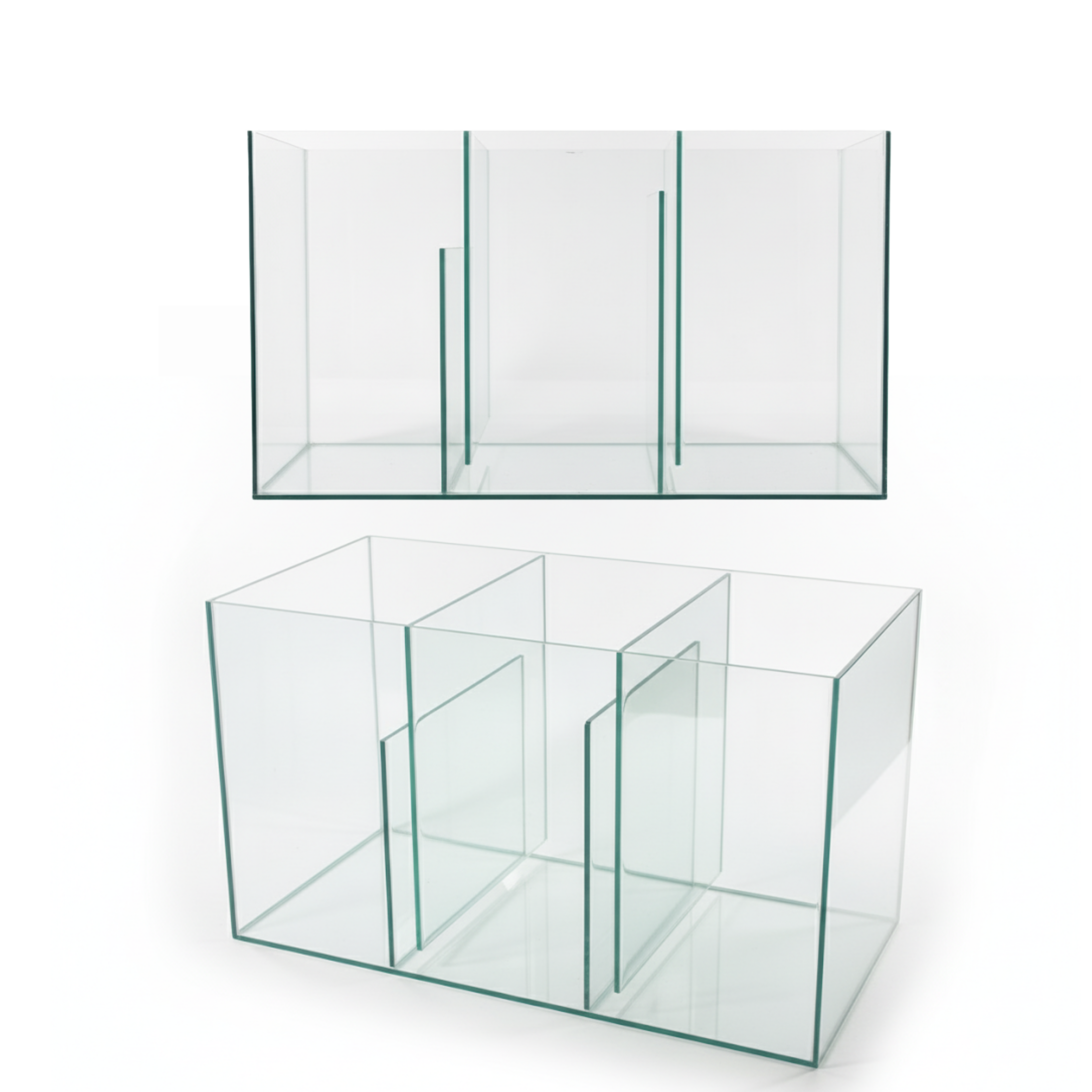 Aquatees Rimless Glass Sump Tanks