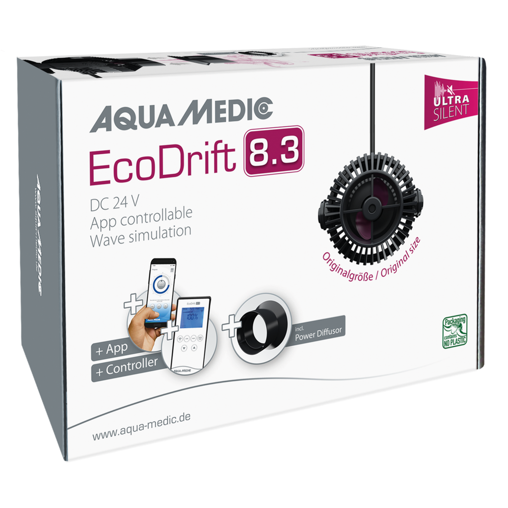 Aqua Medic EcoDrift  App-Control Current Pump and wave simulation