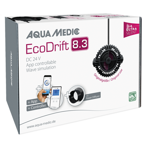 Aqua Medic EcoDrift  App-Control Current Pump and wave simulation
