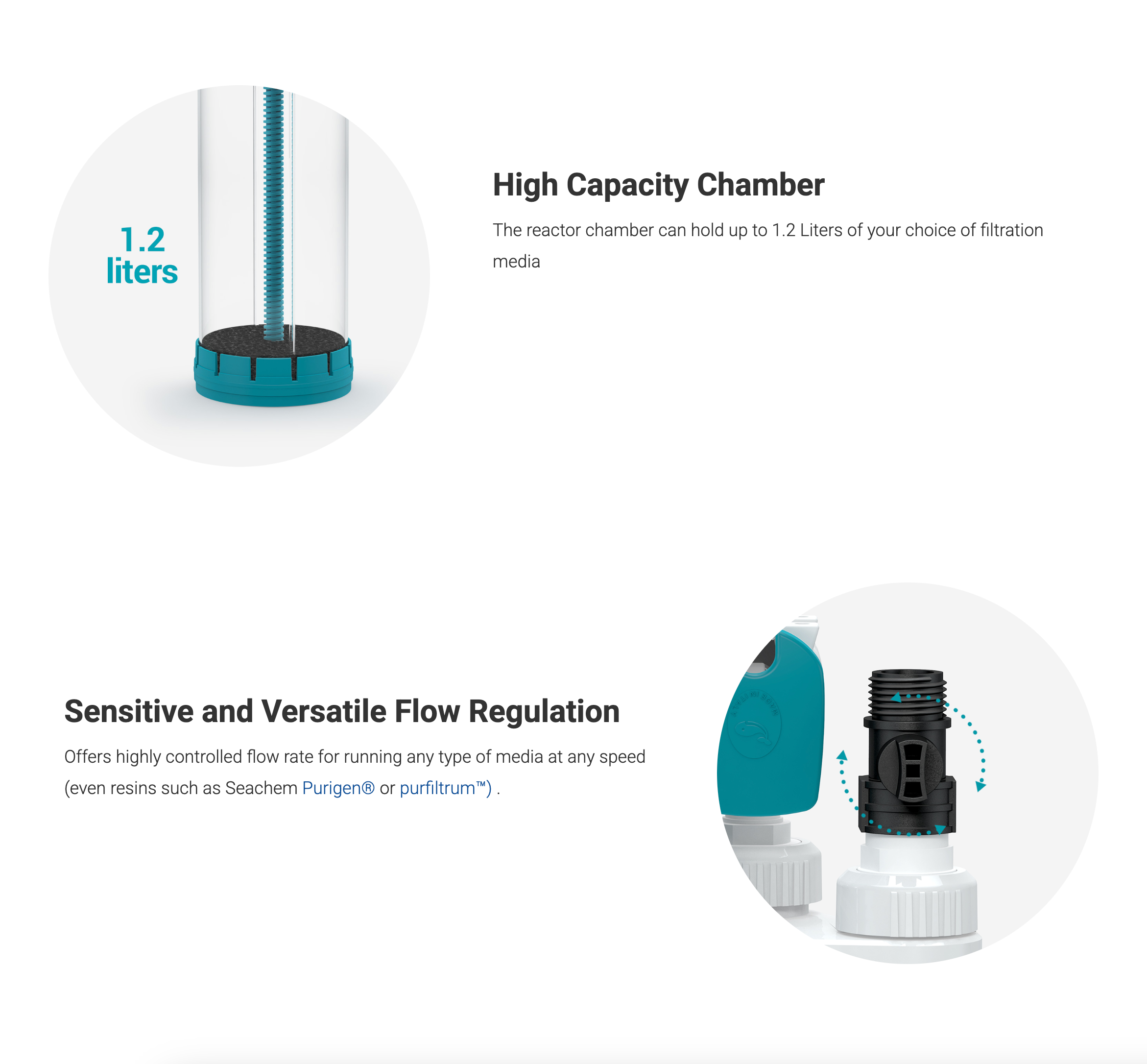 Aquavitro Element M Media Reactor