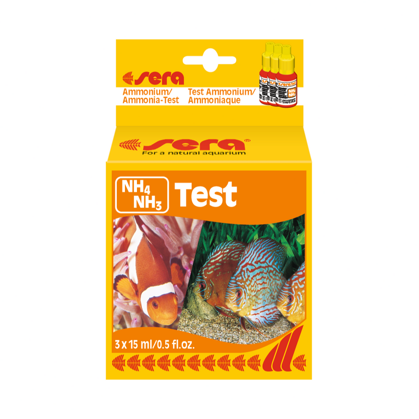 Sera Test Kit (NH4 NH3) Ammonium Ammonia Sera Test Kit (NH4 NH3) Ammonium Ammonia