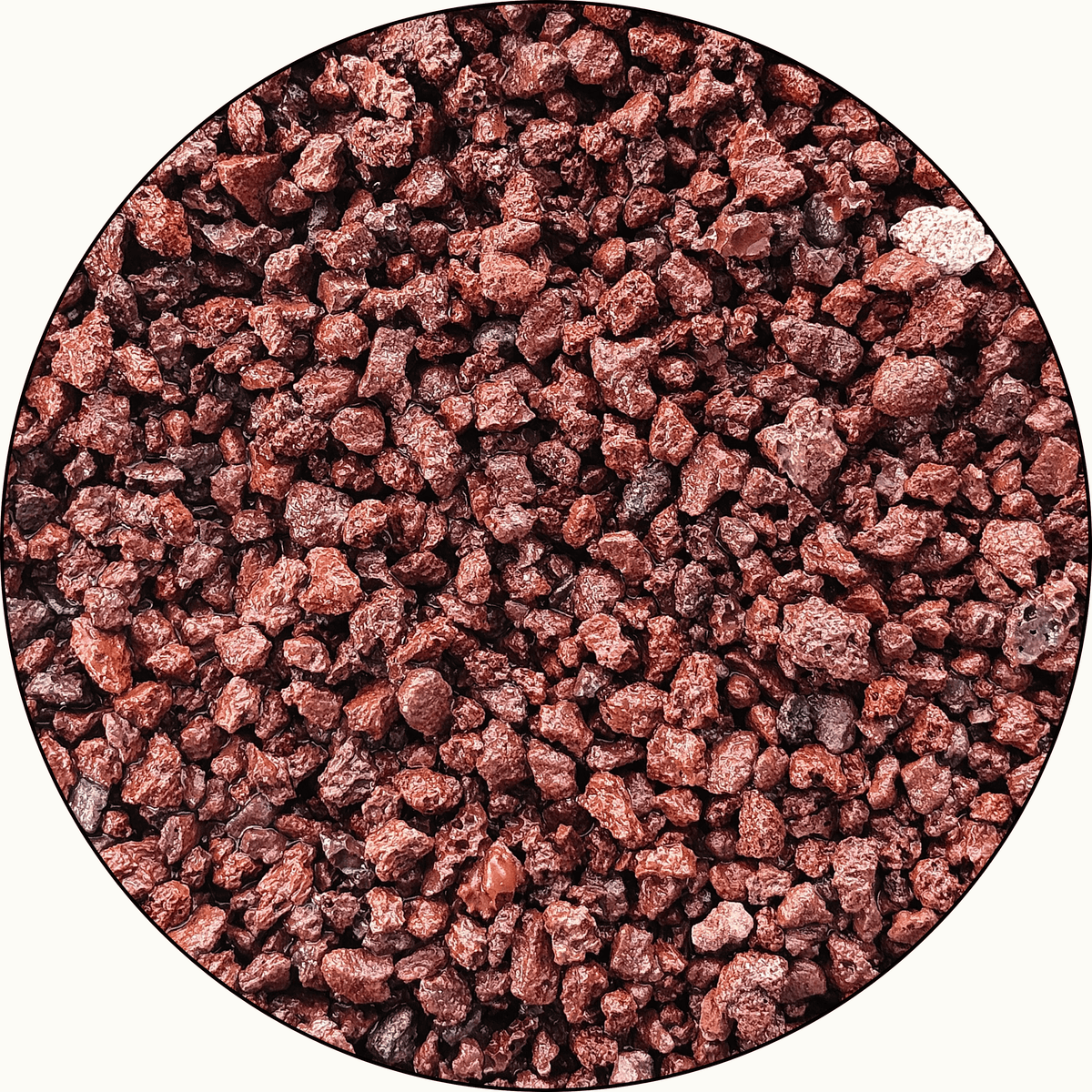 Aquatees Volcanic Red Aquarium Substrate