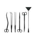 Aquatees Black Stainless Steel Aquascaping Tools