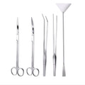 Aquatees Stainless Steel Aquascaping tools - Silver