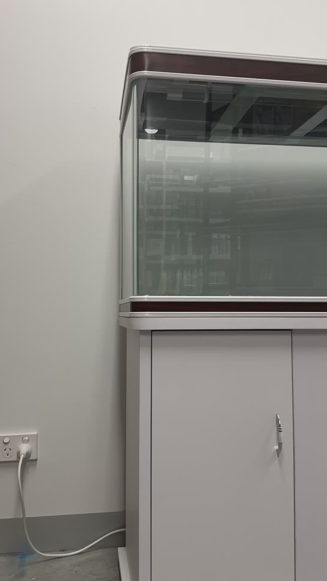 Aquatees D1000 | 100cm Luxury Aquarium & Integrated Storage Cabinet