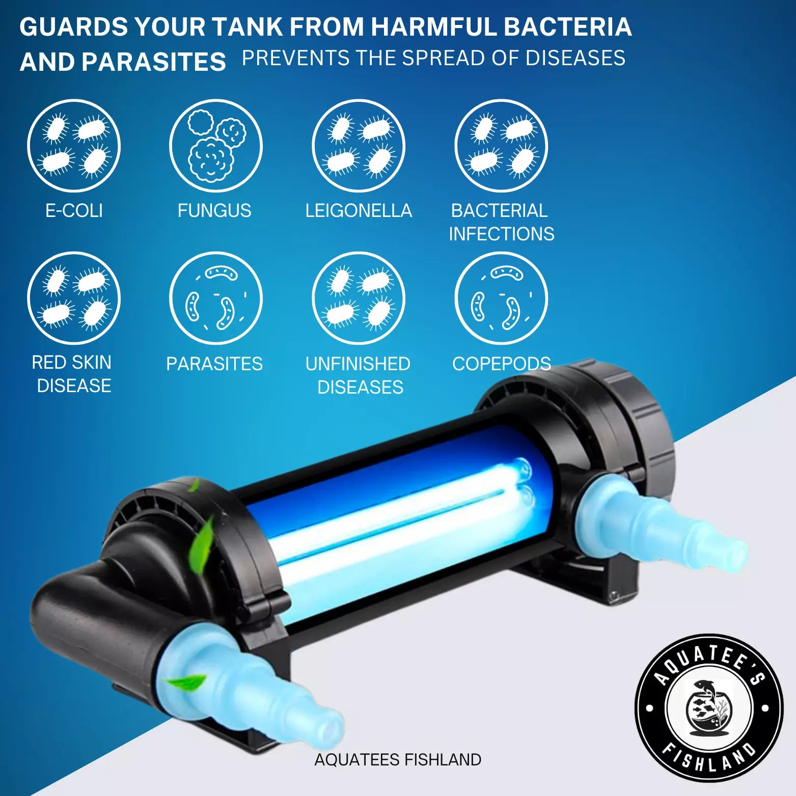 CLEARANCE: JEBO UV Aquarium Steriliser Lamps